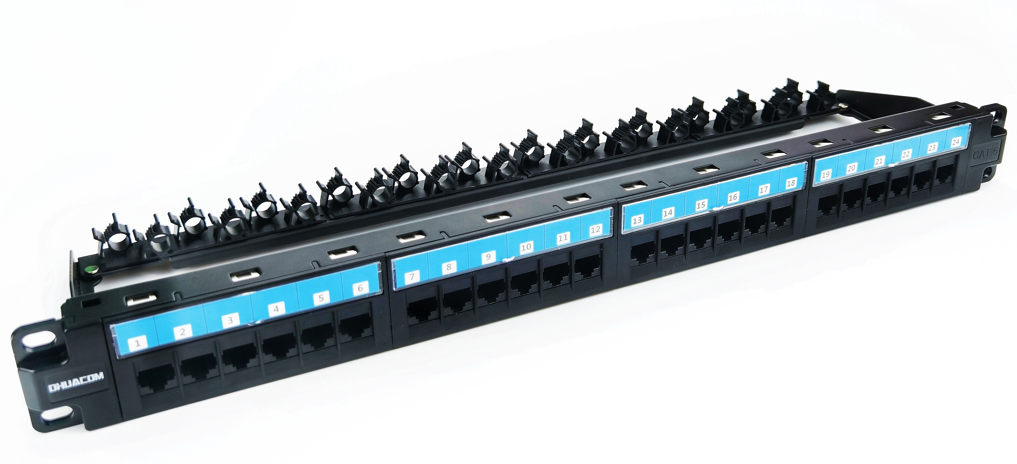 六类24位非屏蔽配线架整体式